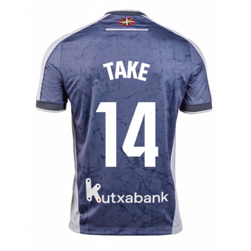 Real Sociedad Takefusa Kubo #14 Replika Bortatröja 2025-26 Kortärmad